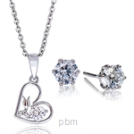 Kelvin Gems Premium Flower Heart Gift Set