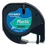 DYMO Black on Green LetraTag Plastic Tapes Personal Label Maker