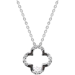 Kelvin Gems Premium Flower Pendant Necklace